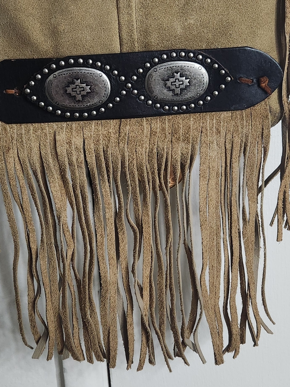 ✨️Coach Suede Fringe Shoulder Bag 🤎 Custom Western - Picture 2 of 16